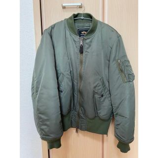 アルファインダストリーズ(ALPHA INDUSTRIES)のアルファ　モンキータイム　別注サイドジップ MA-1(ブルゾン)