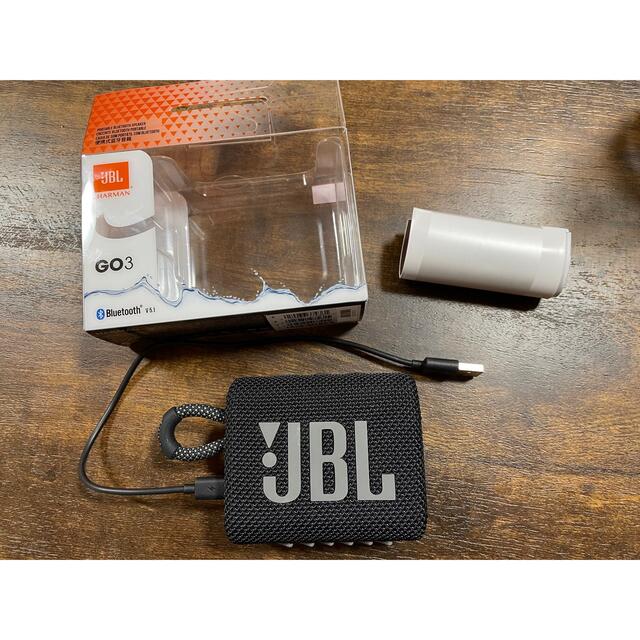 JBL Bluetooth スピーカー JBLGO3BLK スマホ/家電/カメラのオーディオ機器(スピーカー)の商品写真