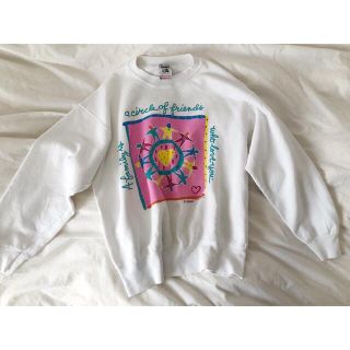 ロキエ(Lochie)のvintage FRUIT OF THE LOOM print sweat(トレーナー/スウェット)