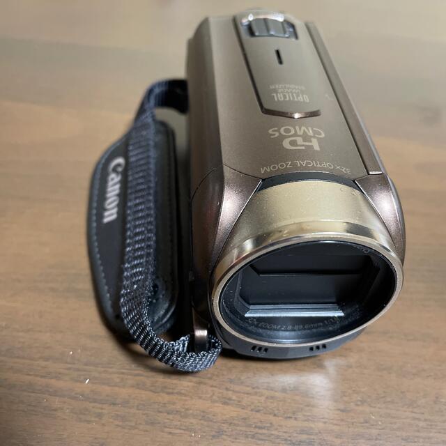 Canon(キヤノン)のCanon キャノン　HF R52 （BR） （JP）　中古品 スマホ/家電/カメラのカメラ(ビデオカメラ)の商品写真