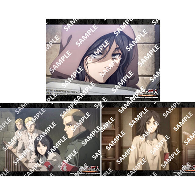 ☆ 特別限定セット☆ 進撃の巨人 公式 場面写真 ピーク フィンガー さん エンタメ/ホビーのおもちゃ/ぬいぐるみ(キャラクターグッズ)の商品写真