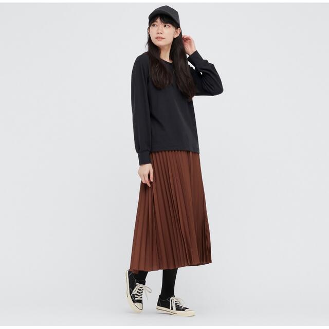 UNIQLO ソフトニットパフスリーブクルーネックT レディースのトップス(ニット/セーター)の商品写真