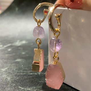 トゥデイフル(TODAYFUL)のストーン　ピアス　(ピアス)