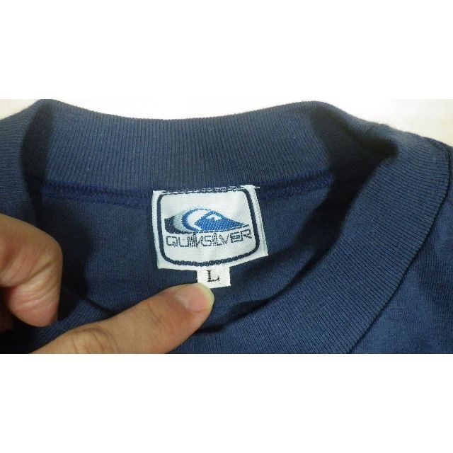 QUIKSILVER(クイックシルバー)の80s 90s quiksilver Tシャツ ビンテージ クイックシルバー メンズのトップス(Tシャツ/カットソー(半袖/袖なし))の商品写真