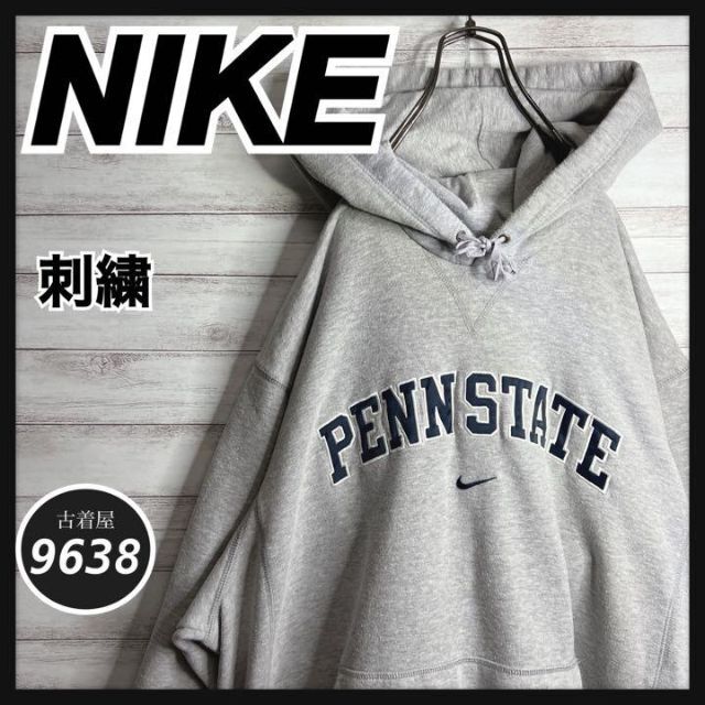 入手困難!!】ナイキ ✈︎刺繍ロゴ PENN STATE アーチロゴ ゆるだぼ