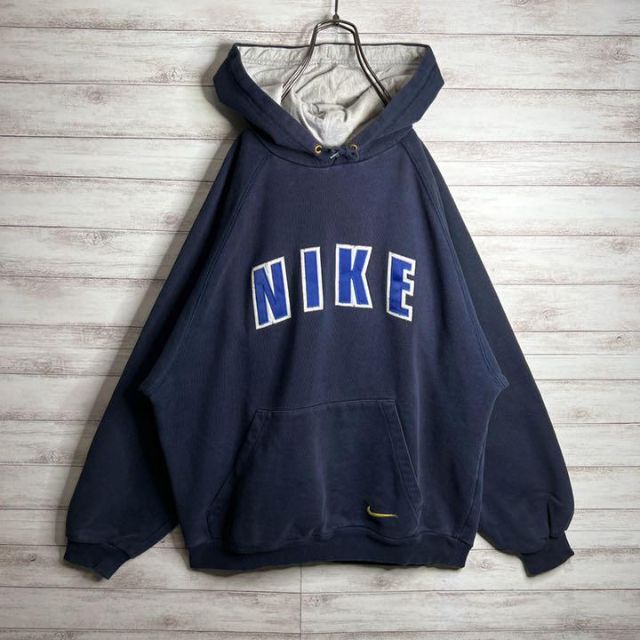 NIKE - 【入手困難!!】ナイキ ✈︎刺繍ロゴ ゆるだぼ 裏起毛 VINTAGE ...