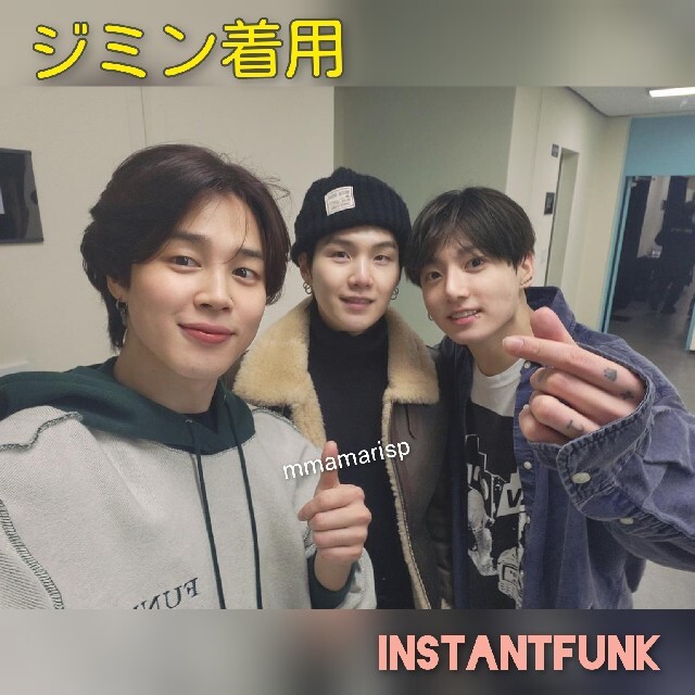 【入手困難】BTS ジミン JIMIN 着用入手困難　InstantFunk　L