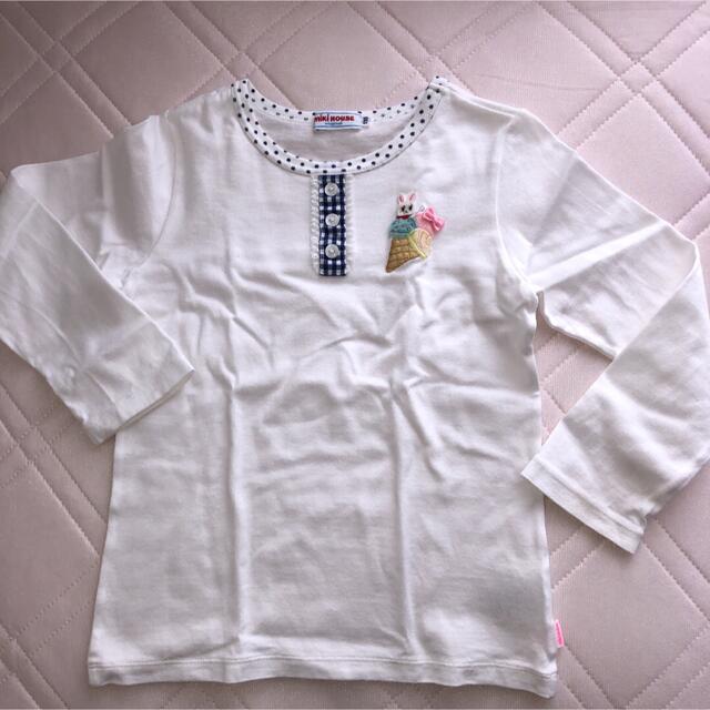 mikihouse(ミキハウス)の★専用★ミキハウス110.べべ80  2点セット キッズ/ベビー/マタニティのキッズ服男の子用(90cm~)(Tシャツ/カットソー)の商品写真