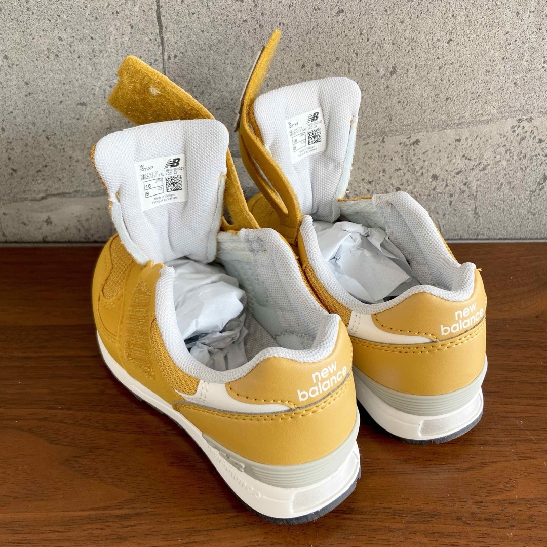 New Balance - 【新品】16センチ イエロー ニューバランス New Balance - 【新品】16センチ イエロー ニューバランス