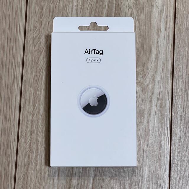 スマホ/家電/カメラ【未開封】Apple AirTag本体 4個パック