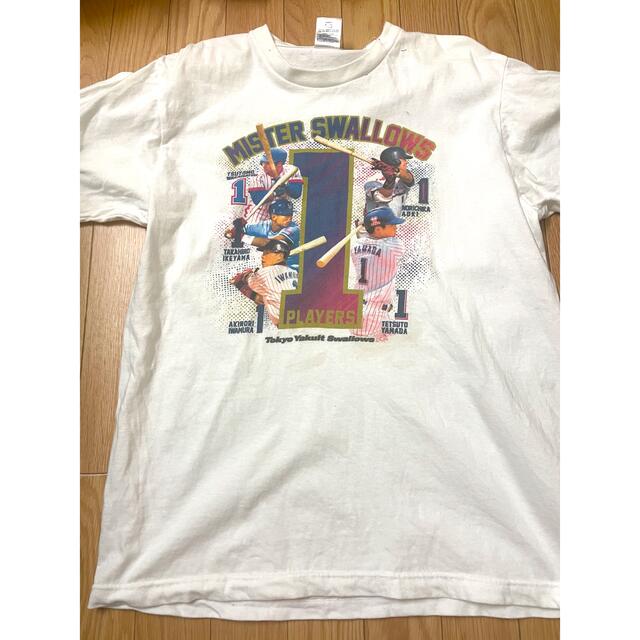 ヤクルトスワローズ 歴代背番号1 記念Tシャツ スポーツ/アウトドアの野球(記念品/関連グッズ)の商品写真