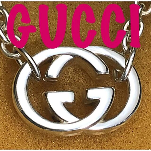 Gucci - 付属品無し価格❗️GUCCI インターロッキングネックレスの通販 