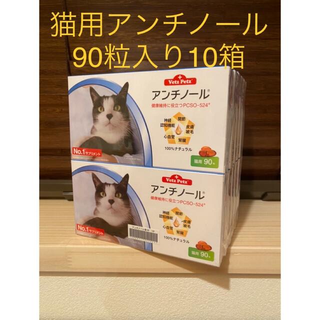 猫猫用アンチノール90粒入り新品未開封10箱