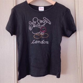 ミッキーマウス(ミッキーマウス)の【海外ディズニーストア】ミッキー キラキラ ストーン ロンドンTシャツ(Tシャツ(半袖/袖なし))