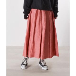 サクラ(SACRA)の美品！SACRA サクラ LINEN KARLMAYER リネン スカート 38(ロングスカート)