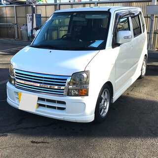 車検付き‼️低走行 パールホワイト mh22sスズキワゴンR 千葉県 ...