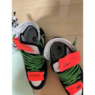 オフホワイト(OFF-WHITE)のoff-white オフホワイト　オフコート　ハイカットスニーカー(スニーカー)