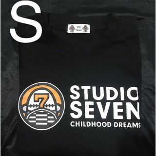 ジーユー(GU)のSTUDIO SEVEN GU Tシャツ 黒 ブラック EXILE NAOTO(Tシャツ/カットソー)