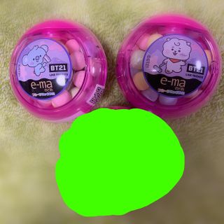 ボウダンショウネンダン(防弾少年団(BTS))の訂正　BT21  ファミマ限定    e-maのど飴   2つセット(菓子/デザート)