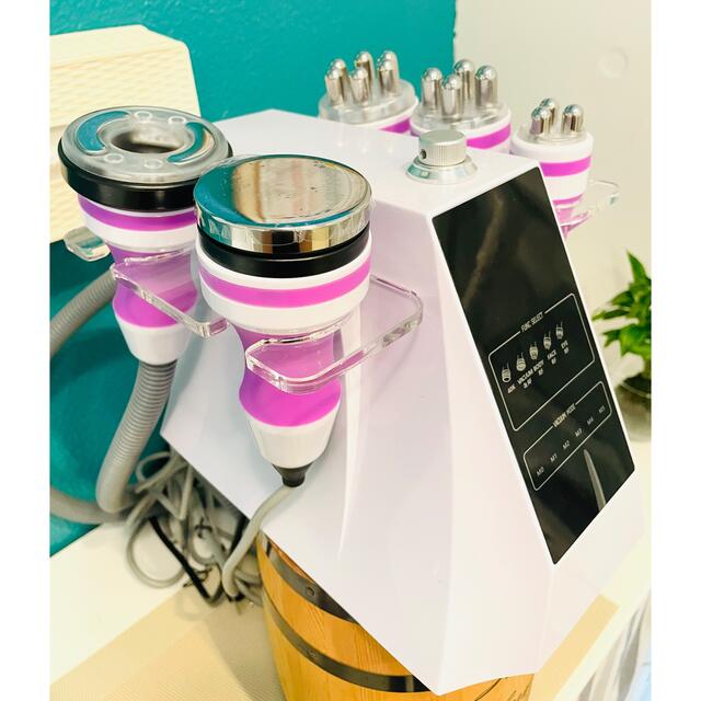 new!痩身機 5in1 40kHzキャビテーション 3Dラジオ波 美容/健康 new!痩身機 5in1 40kHzキャビテーション 3Dラジオ波 美容/健康