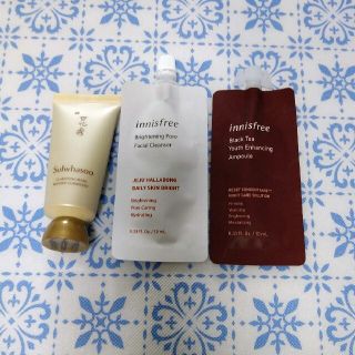 イニスフリー(Innisfree)の韓国コスメ　イニスフリー＆Sulwhasoo サンプル(サンプル/トライアルキット)