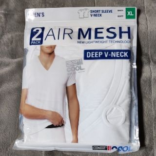 コストコ(コストコ)のAIR MESH V-NECK シャツ2枚(Tシャツ/カットソー(半袖/袖なし))