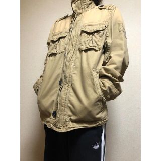 ABERCROMBIE \u0026 FITCH アバクロ ミリタリージャケット ＸＬ