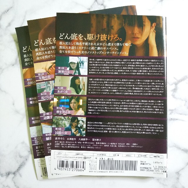 蒼井そら【逃亡花】レンタル落ちDVD★全巻セット