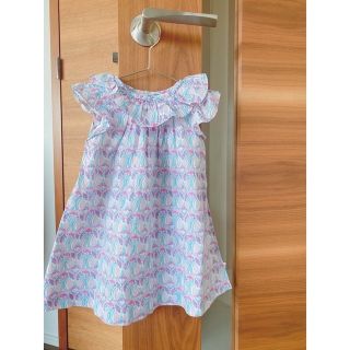 ジャカディ(Jacadi)の美品♡Jacadi♡ジャカディ　ワンピース  81cm 18M(ワンピース)