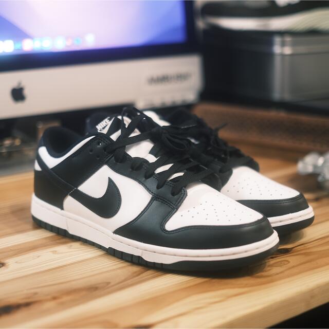 【訳あり】28cm Nike Dunk Low Retro Panda 確実正規