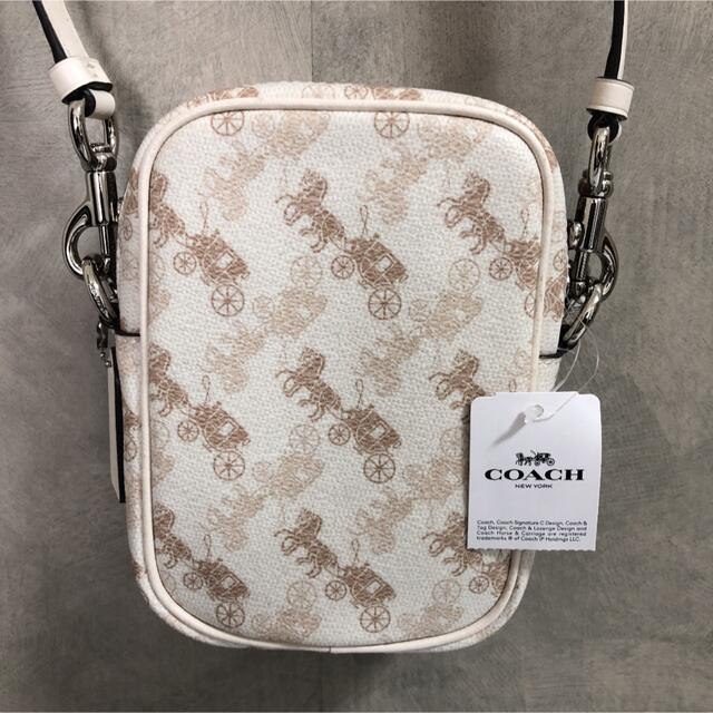 COACH コーチ ショルダーバッグ　ホワイト 3