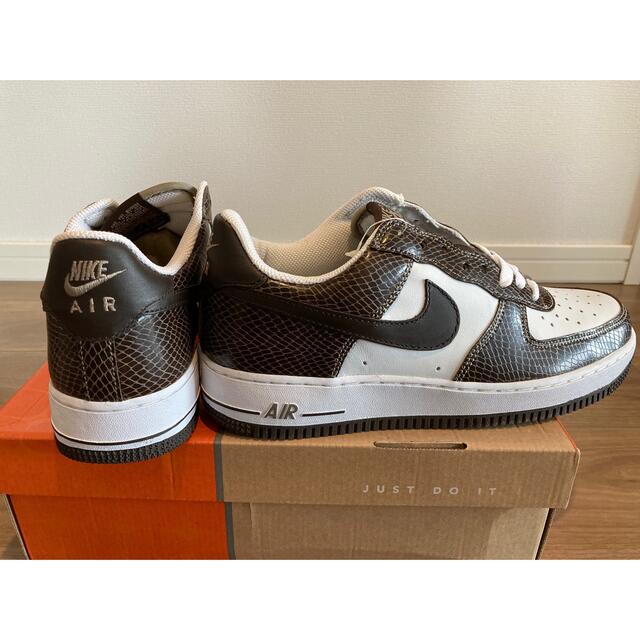 NIKE AIR FORCE1 PREMIUM LOW 茶蛇