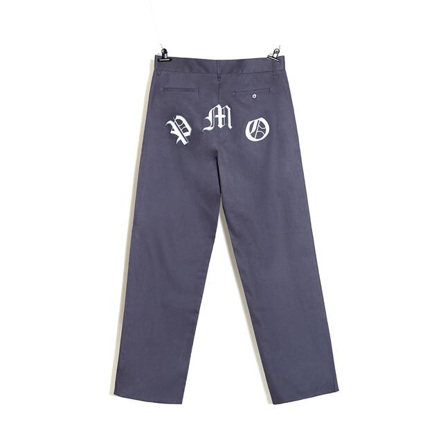 PEACEMINUSONE(ピースマイナスワン)のpeaceminusone work pants #1 GREY ワークパンツ メンズのパンツ(ワークパンツ/カーゴパンツ)の商品写真