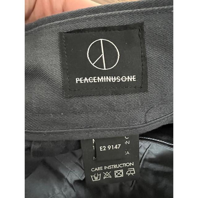 PEACEMINUSONE(ピースマイナスワン)のpeaceminusone work pants #1 GREY ワークパンツ メンズのパンツ(ワークパンツ/カーゴパンツ)の商品写真