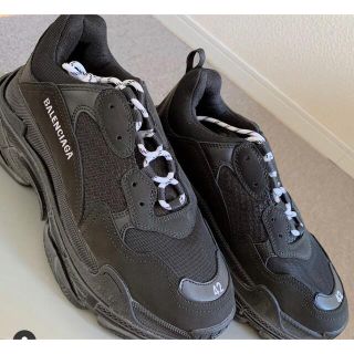 バレンシアガ(Balenciaga)のBalenciaga TripleS Clear Sole Black  (スニーカー)