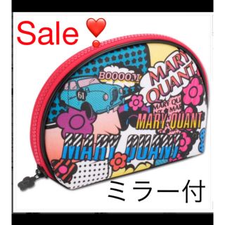 マリークワント(MARY QUANT)のSale❣️【新品タグ付未開封】マリークワント💕ミラー付 ポーチ ペンケース(ポーチ)