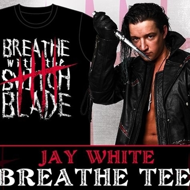 新日本プロレス ジェイホワイト BREATHE Tシャツ 新品 バレットクラブ