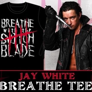 新日本プロレス ジェイホワイト BREATHE Tシャツ 新品 バレットクラブ(スポーツ選手)