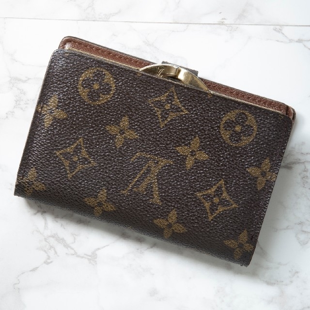 LOUIS VUITTON(ルイヴィトン)の【美品】Louis Vuitton(ルイヴィトン) がま口財布モノグラム！ レディースのファッション小物(財布)の商品写真