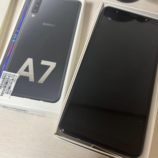 Galaxy A7 ブラック  SM-A750C