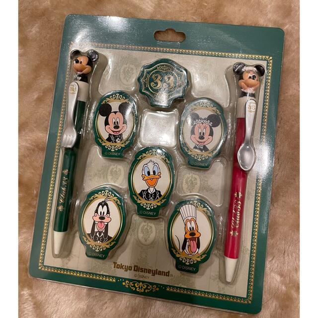 Disney(ディズニー)のディズニー Club33 クラブ33 限定品 ボールペン メモ帳 エンタメ/ホビーのおもちゃ/ぬいぐるみ(キャラクターグッズ)の商品写真
