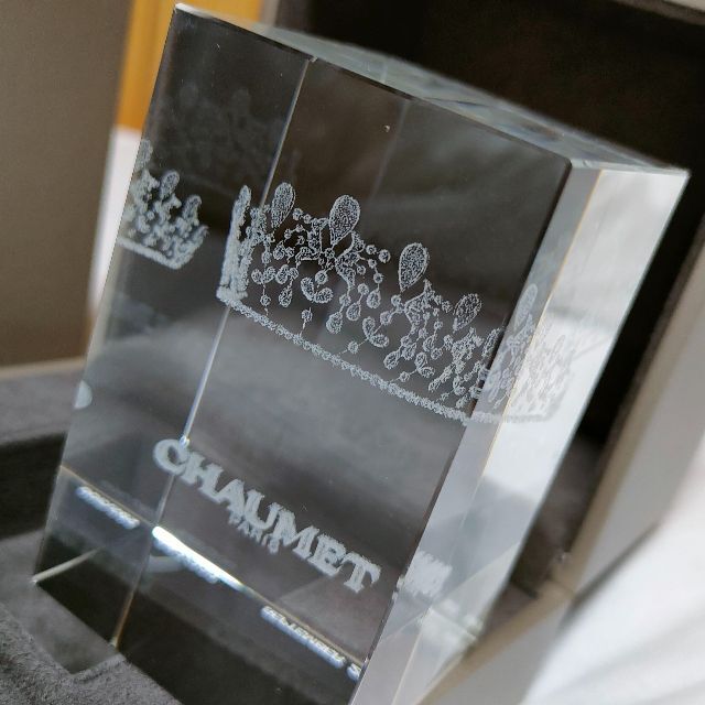 CHAUMET - 正規新古 ショーメ ティアラ ロゴ クリスタルペーパー