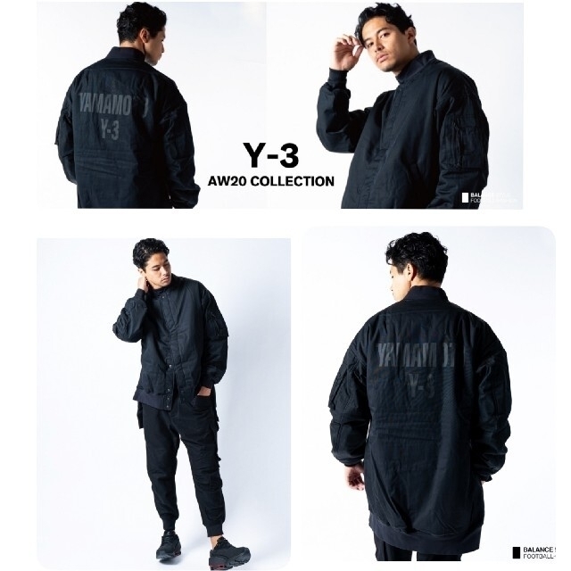 Y-3 M CH GFX BOMBER ボンバージャケット 朝倉未来-