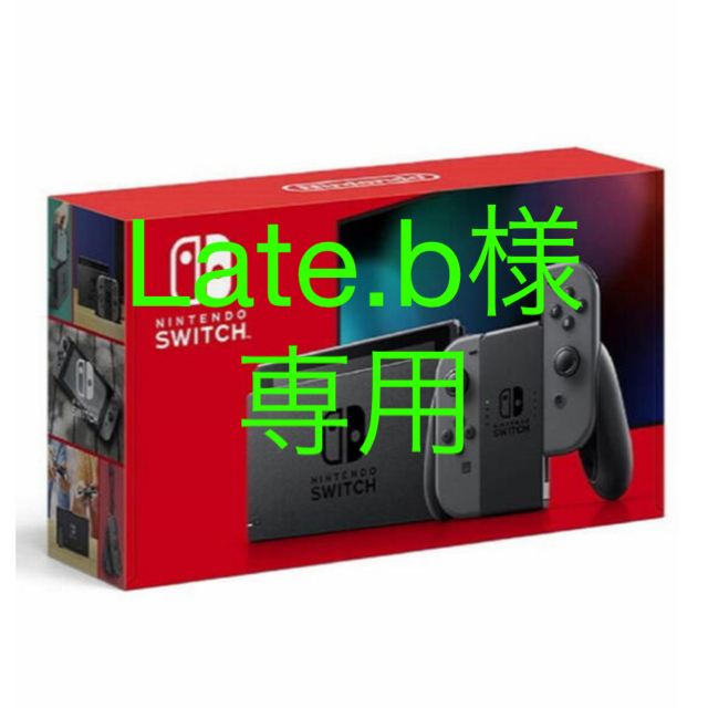 Nintendo Switch グレー本体（バッテリー長持ちモデル） 家庭用ゲーム機本体