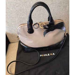 【プレゼント♡】ポールカ　バッグ　PAULE KA フェイクファーバッグ