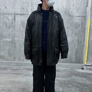 NAUTICA - NAUTICA ノーティカ レザージャケット レザーブルゾンの通販