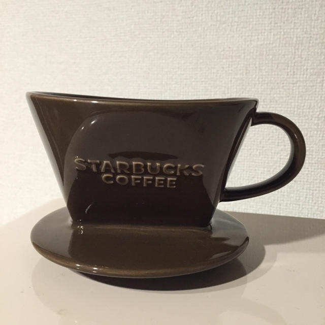 Starbucks Coffee(スターバックスコーヒー)のスターバックス  セラミックドリッパー  ブラウン その他のその他(その他)の商品写真