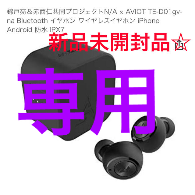 AVIOT イヤホン TE-D01gv-na 錦戸亮 赤西仁 N/A コラボ