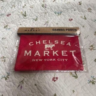 チェルシー(chelsea)の【新品】CHELSEA MARKET⭐︎キャンバスポーチ(その他)