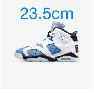 ナイキ(NIKE)の【23.5cm 】Nike GS Air Jordan 6 UNC (スニーカー)